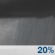 Saturday Night: Scattered Rain Showers then Light Rain Likely